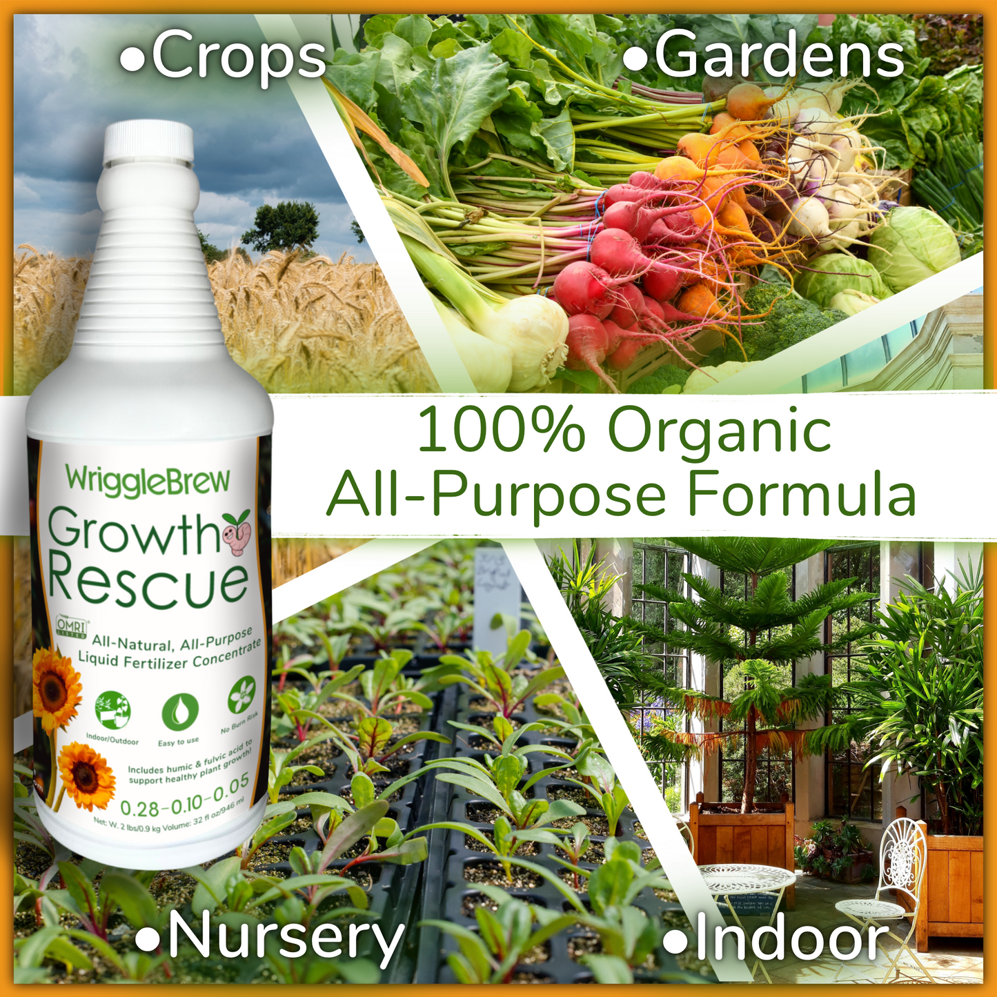 Wholesale WriggleBrew Liquid Fertilizer By Case