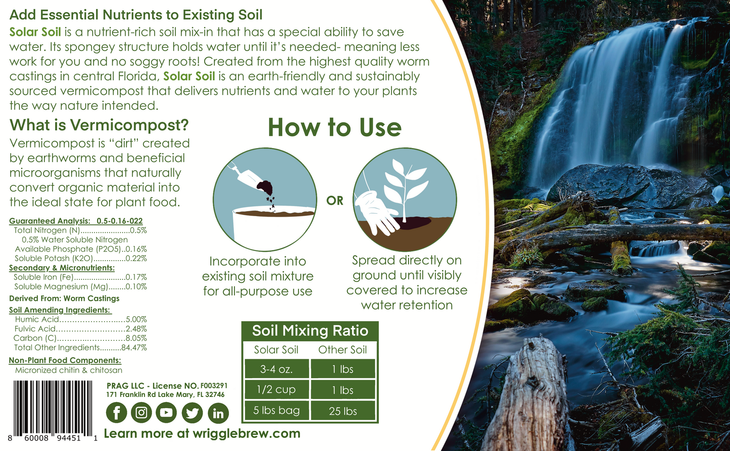 Bester Deal Bundle- 1 GALLON Growth & Rescue, 1 bag Solar Soil