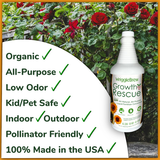 Bulk Growth & Rescue Liquid Fertilizer- Buy Gallons at a Discount Price!
